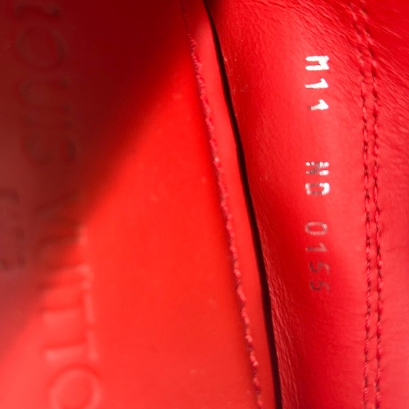 Authentic Louis Vuitton Men's Shoes Casual Red Loafers
Size 11M - Picture 7 of 10
